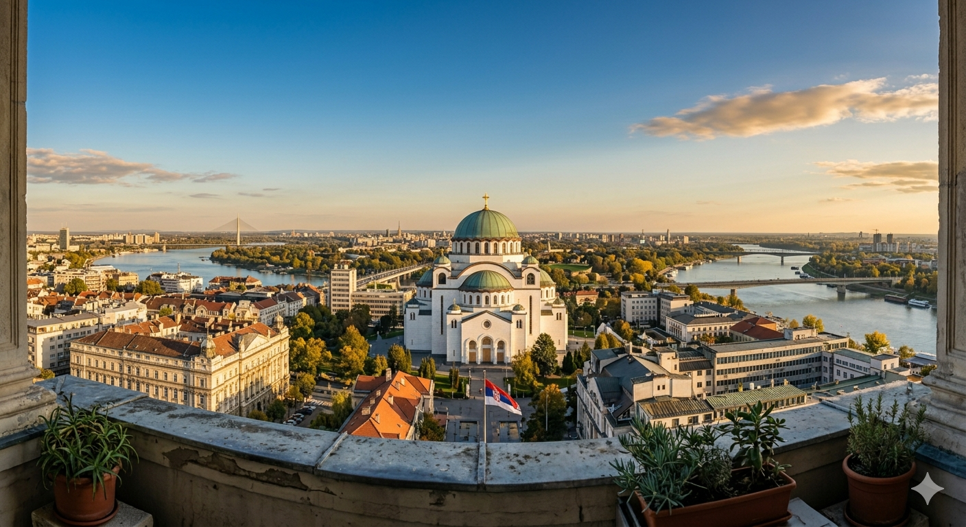 Magaalada Belgrade β caasimadda Serbia